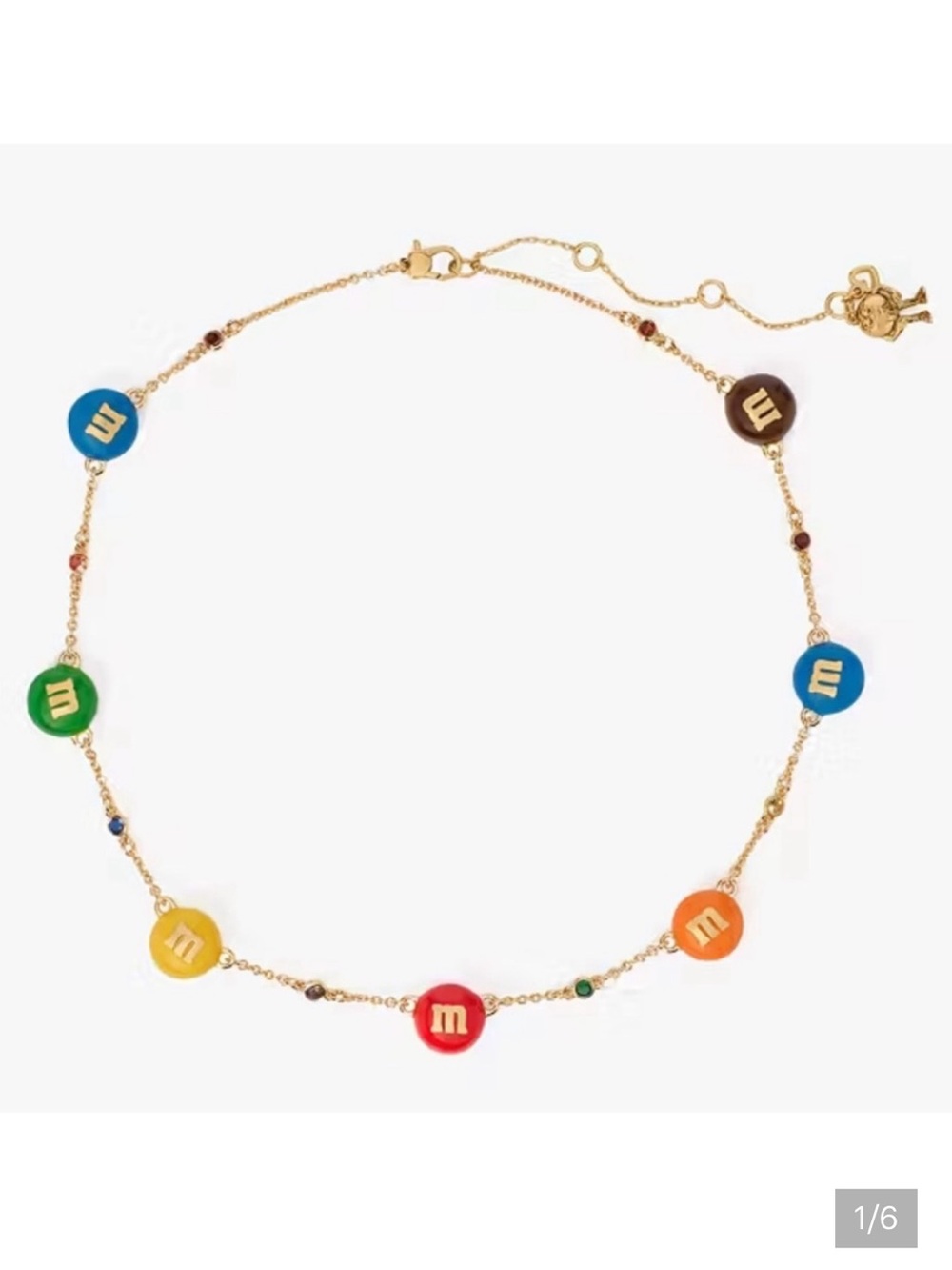 Kate Spade + m&m New Season
Station Necklace